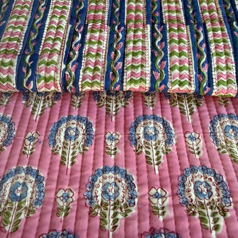 Quilted Cotton Block - Maddie