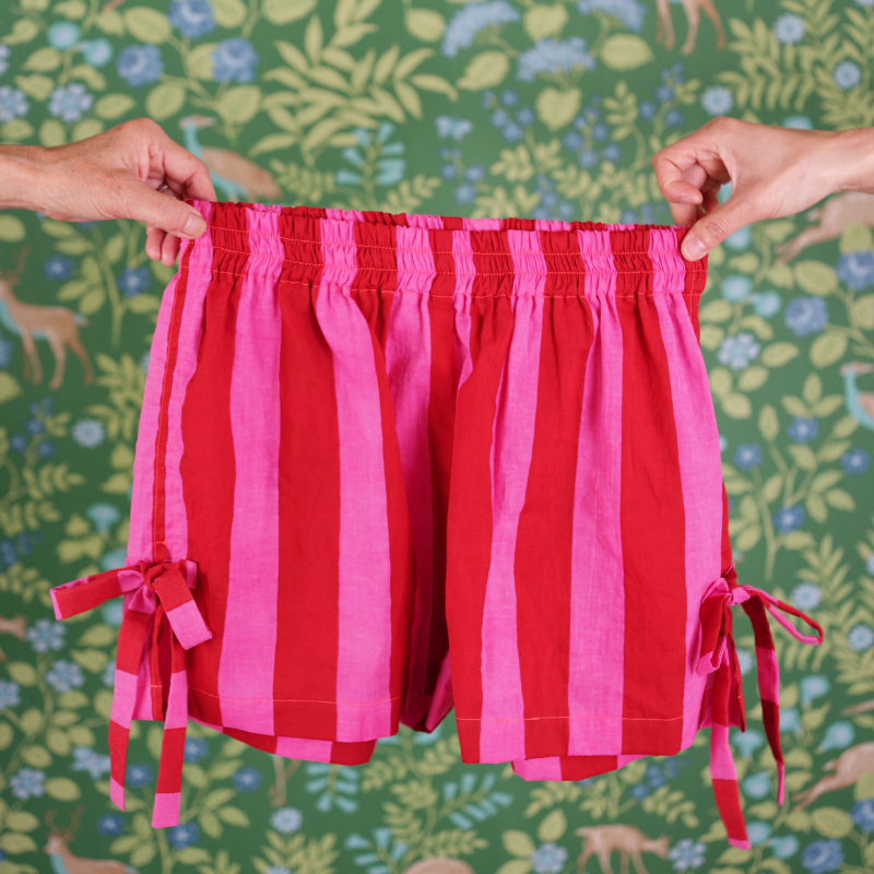 Matchy Matchy Sewing Club Bow Boxer Shorts PDF Pattern