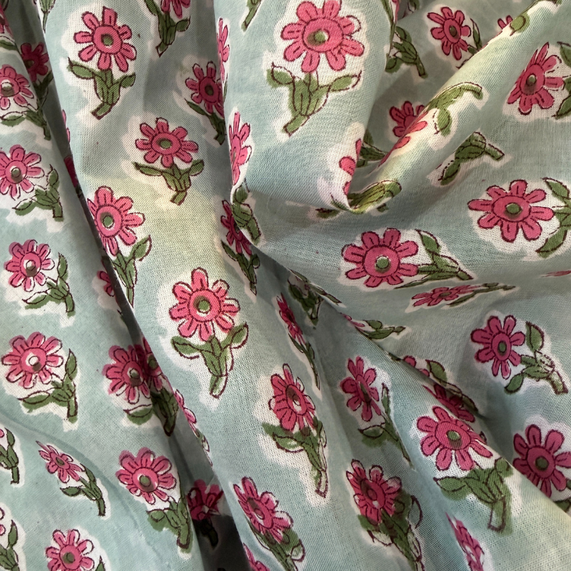 Cotton Block Fabrics - 5 Metre Lengths