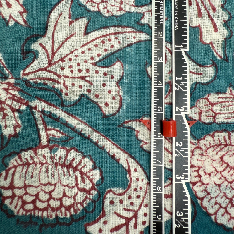 Teal Paisley Paradise
