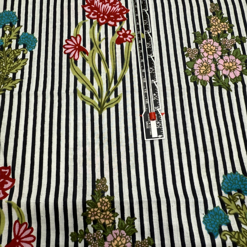 Wildflower Night Stripe