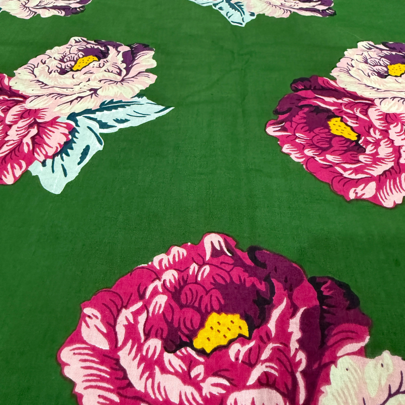 Peony Garden Emerald