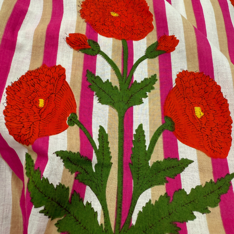 Coral Poppy Fields
