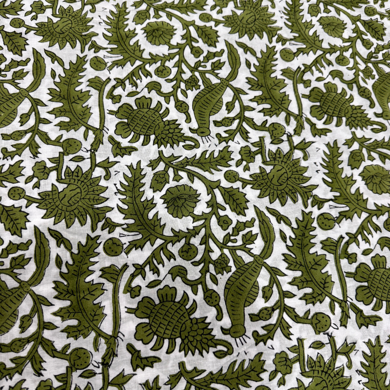 Cotton Block Fabrics - 5 Metre Lengths