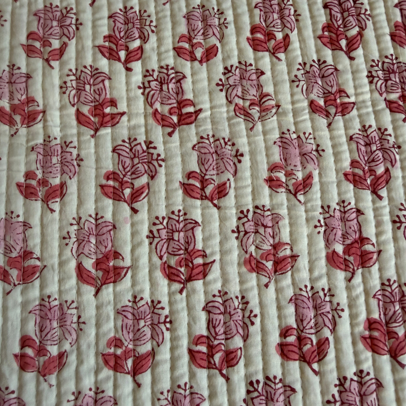 Quilted Cotton Block - Winnie