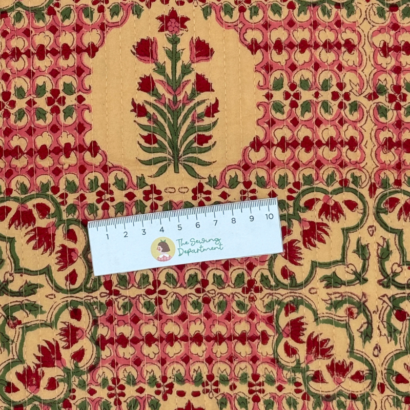 Quilted Cotton Block - Tulsi