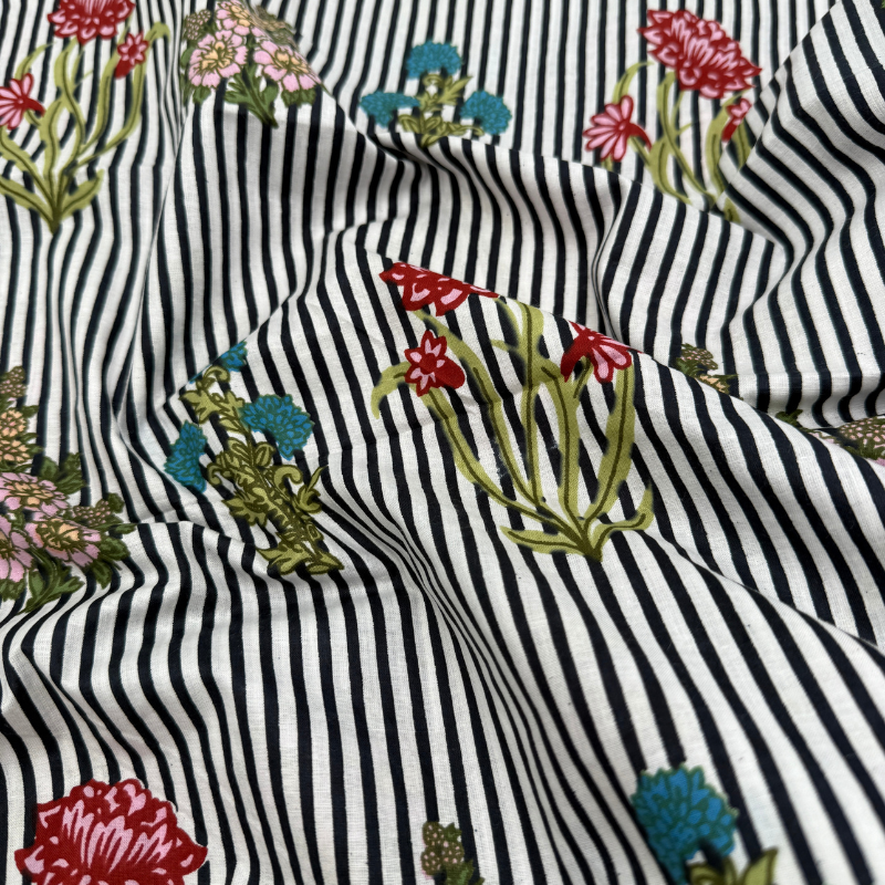 Wildflower Night Stripe