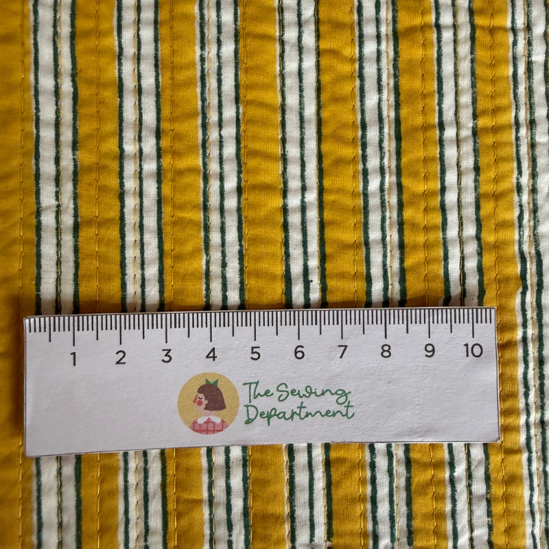 Quilted Cotton Block - Sunny