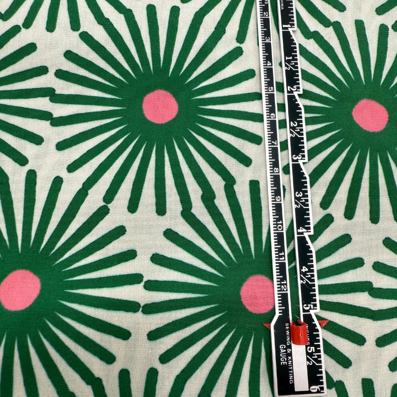 Flower Pods Cotton Poplin