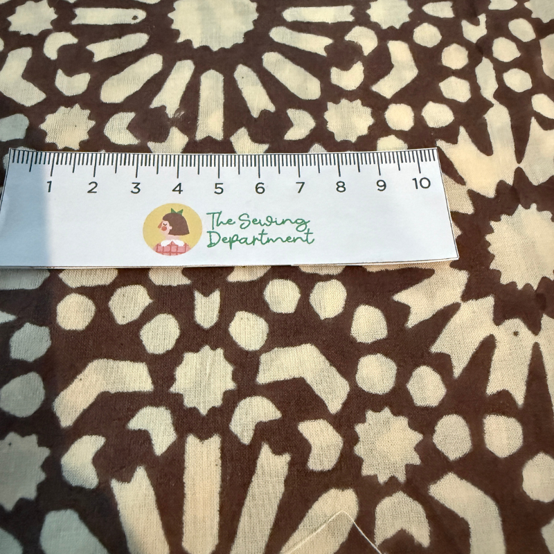 Mocha Cotton Block