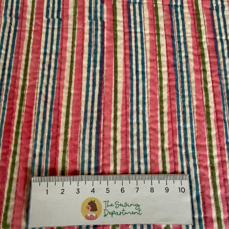 Quilted Cotton Block - Estella