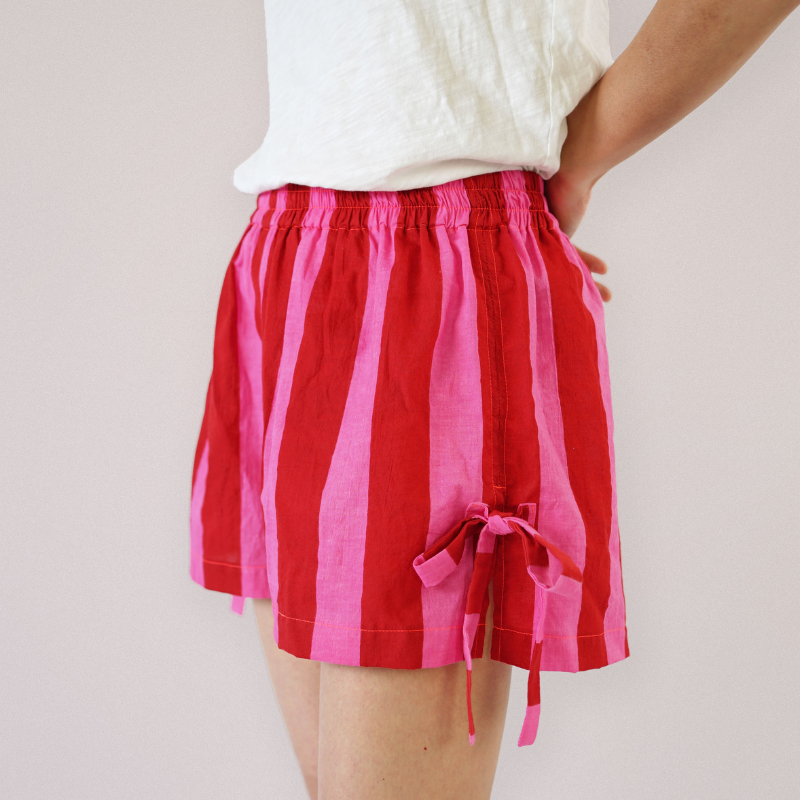 Matchy Matchy Sewing Club Bow Boxer Shorts PDF Pattern