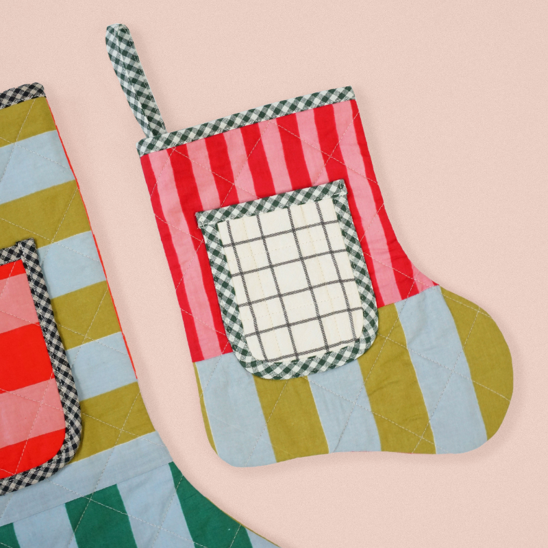 Quilted Pocket Stocking