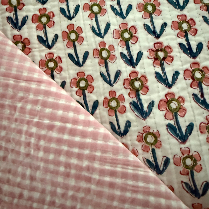Quilted Cotton Block - Pippa
