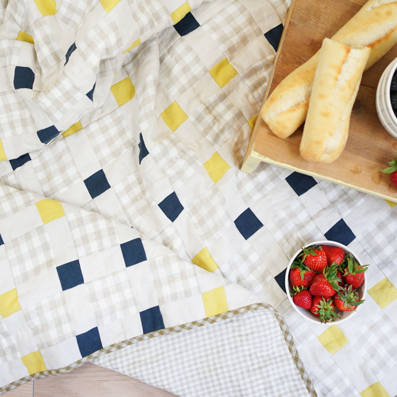 Matchy Matchy Sewing Club Picnic Square Quilt PDF Pattern