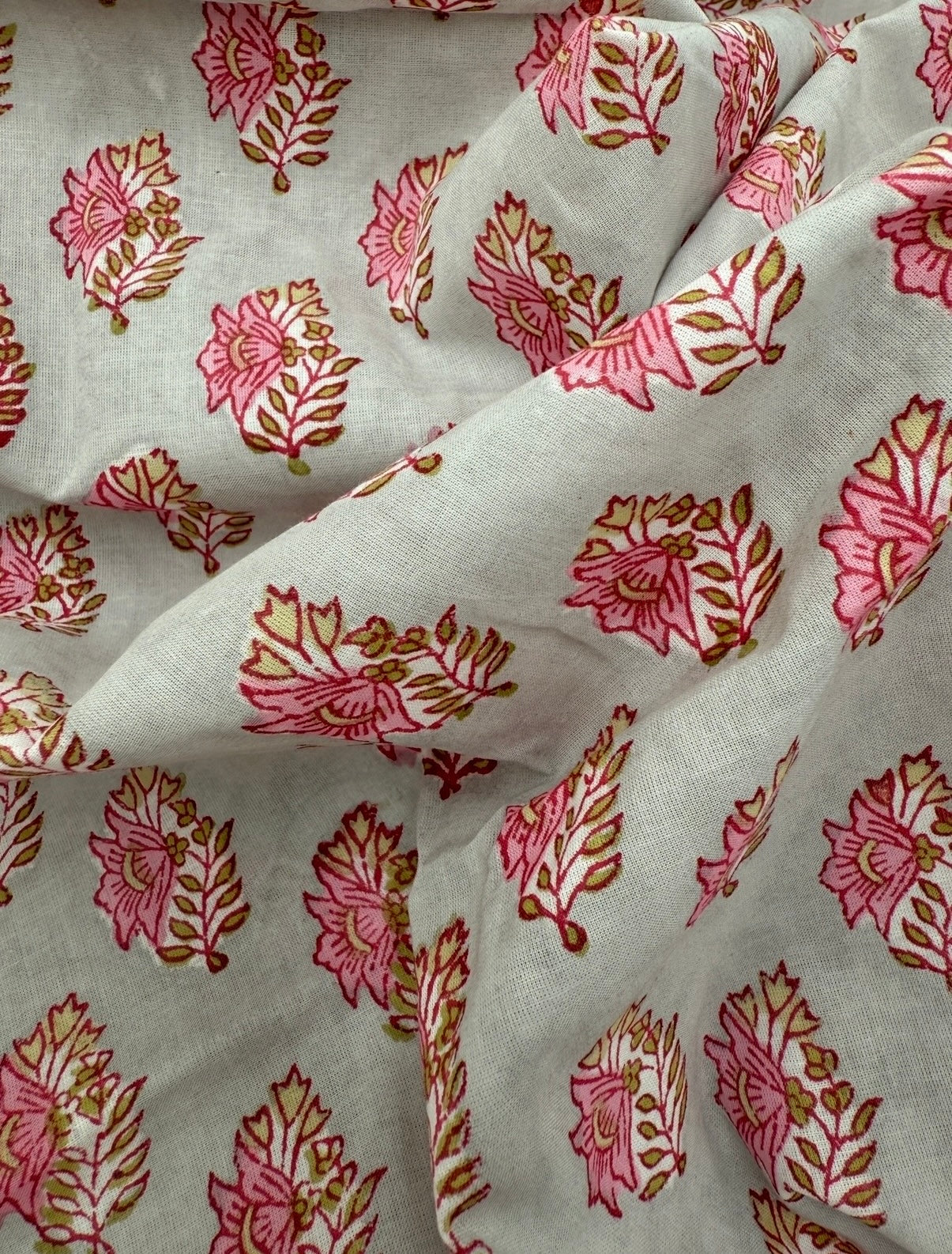 Cotton Block Fabrics - 5 Metre Lengths