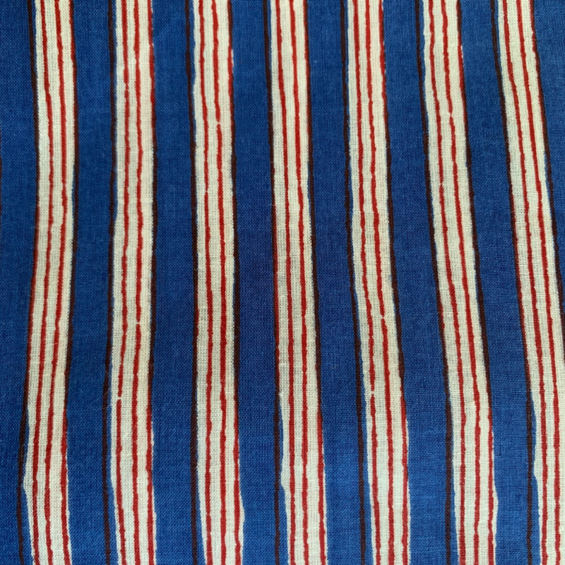 Sasha Cotton Block Stripes