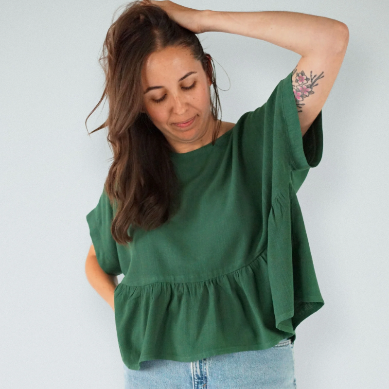 Matchy Matchy Sewing Club Wave Float Top PDF Pattern