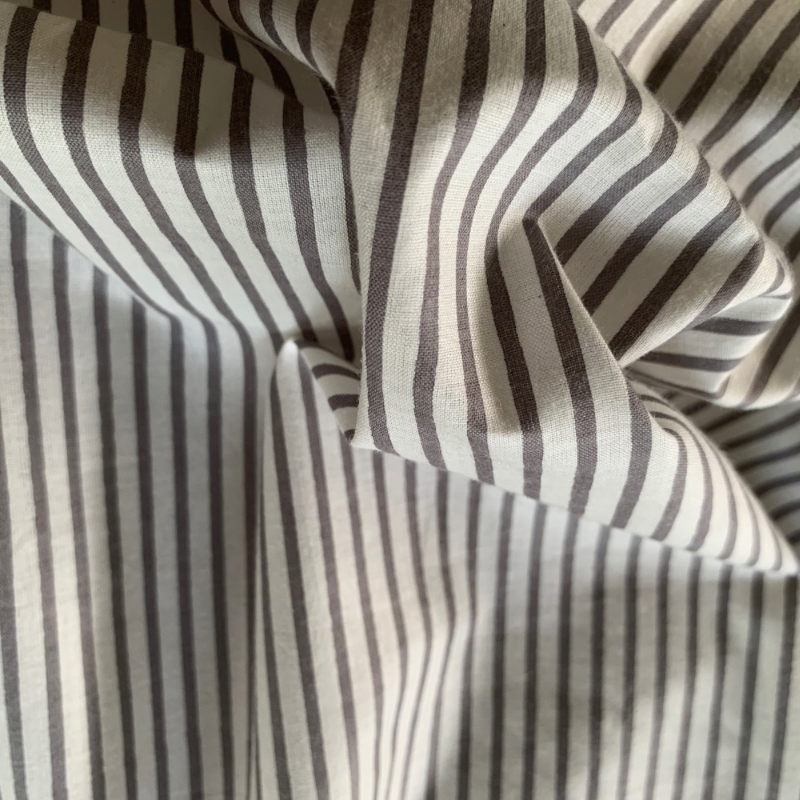 Mono Stripe Cotton Block