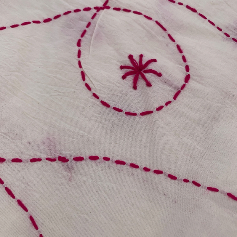 Elsa Hand Embroidered Cotton