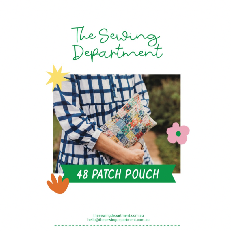 48 Patch Pouch  - PDF Pattern