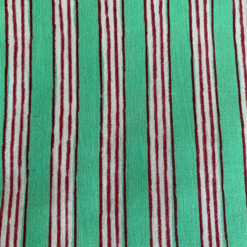 Sasha Cotton Block Stripes