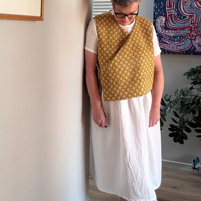 Quilted Cotton Block - Sunny