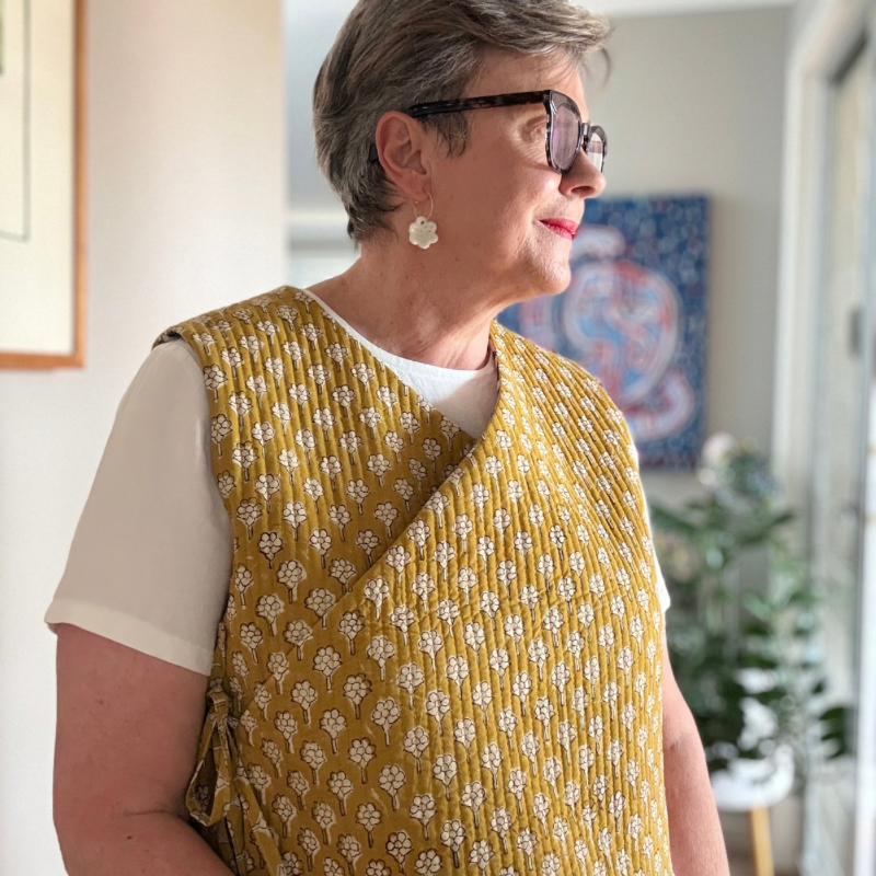 Quilted Cotton Block - Sunny