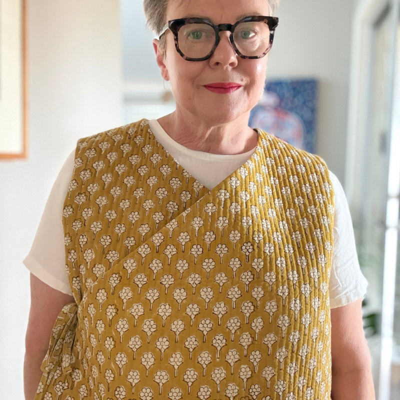 Quilted Cotton Block - Sunny