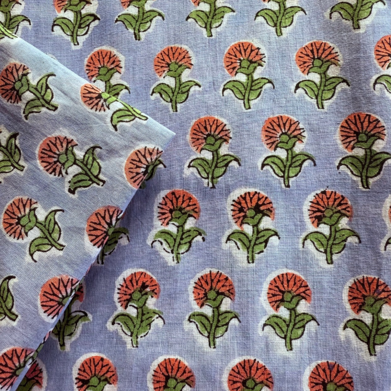 Jenni Cotton Block Print