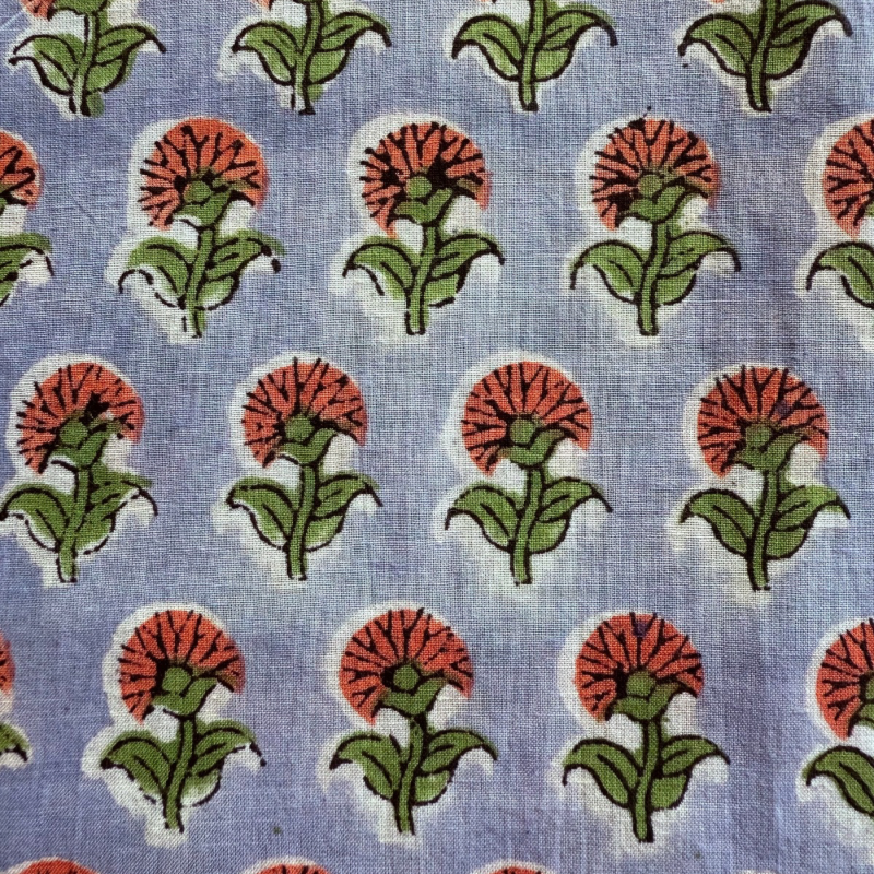 Jenni Cotton Block Print