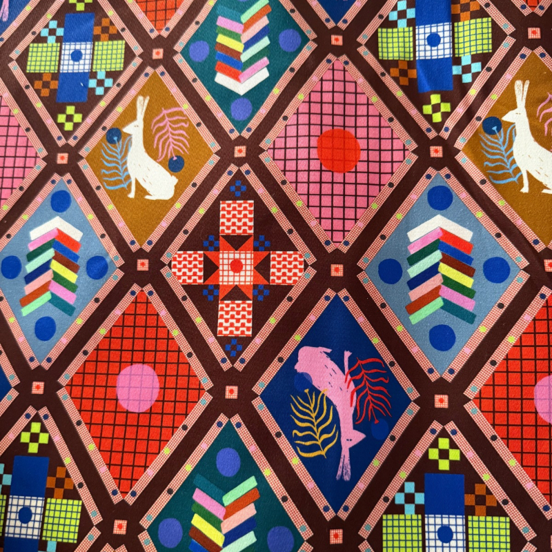 Bunny's Patchwork Cotton Denim