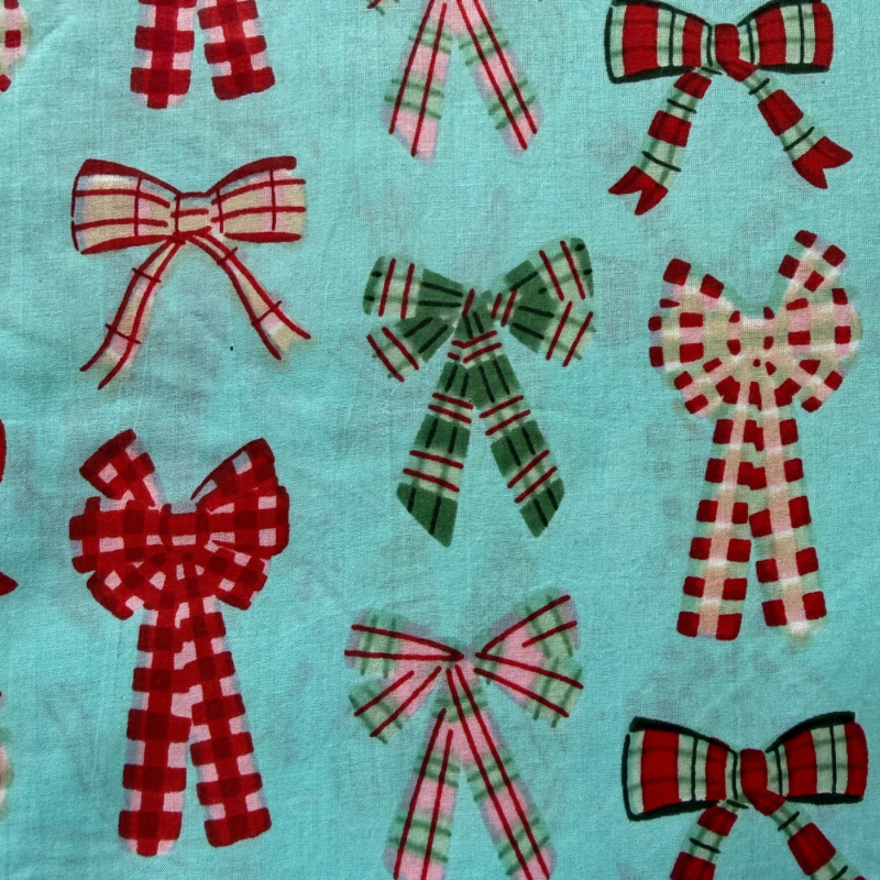 Bows On Turquoise