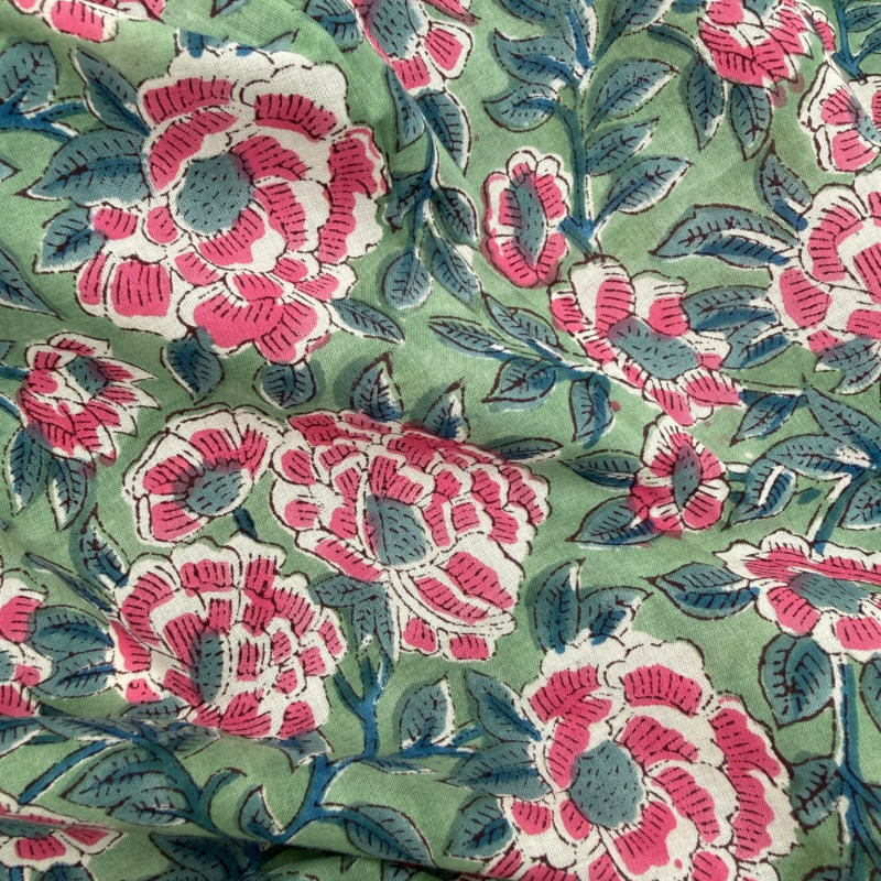 Violet Cotton Block