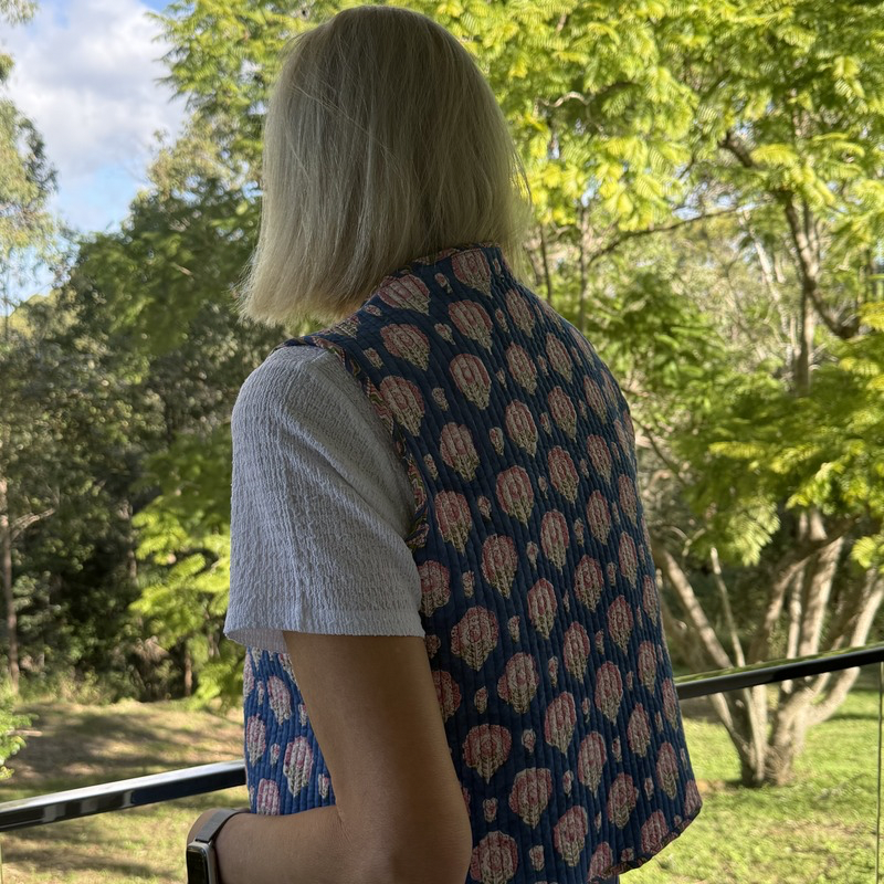 Quilted Cotton Block - Geneveive