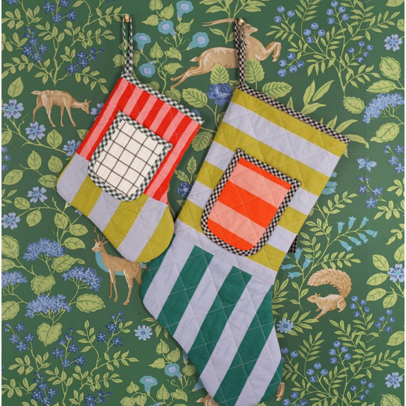Quilted Pocket Stocking