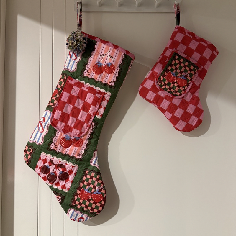 Quilted Pocket Stocking