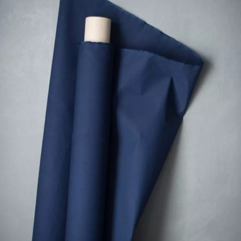 Dry Organic Cotton Oilskin NAVY