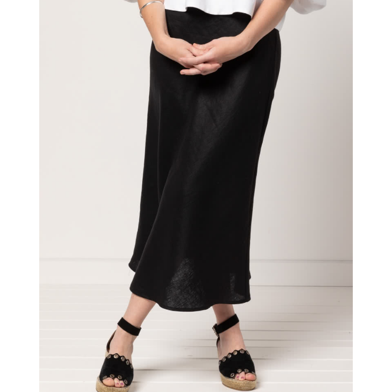 Style Arc Genoa Bias Cut Skirt