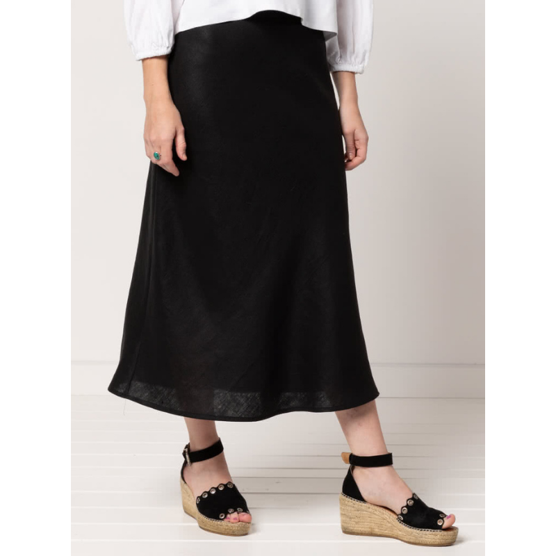 Style Arc Genoa Bias Cut Skirt