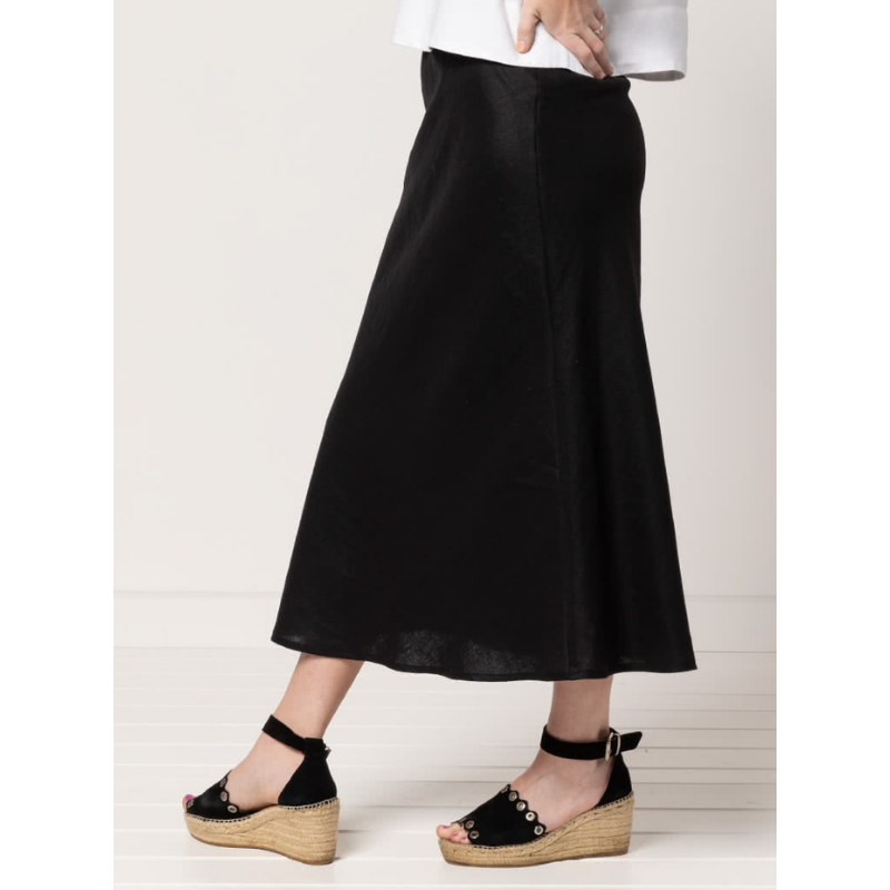 Style Arc Genoa Bias Cut Skirt