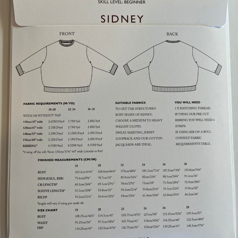 Merchant & Mills Sidney Jumper