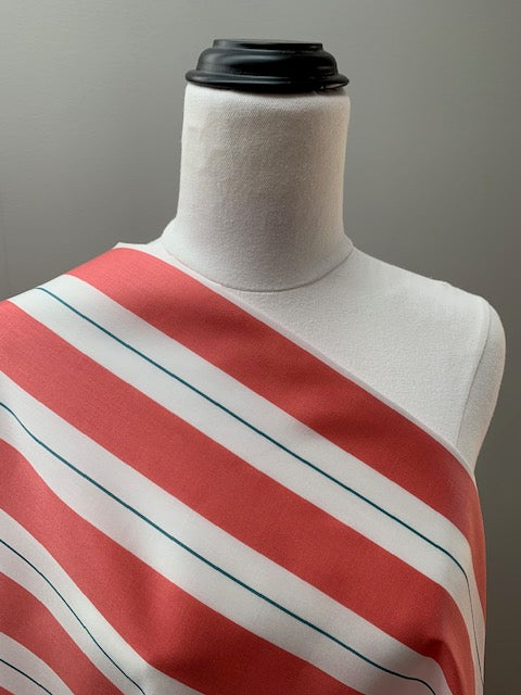 Polly Candy Cotton Stripe . Now $12.00/m
