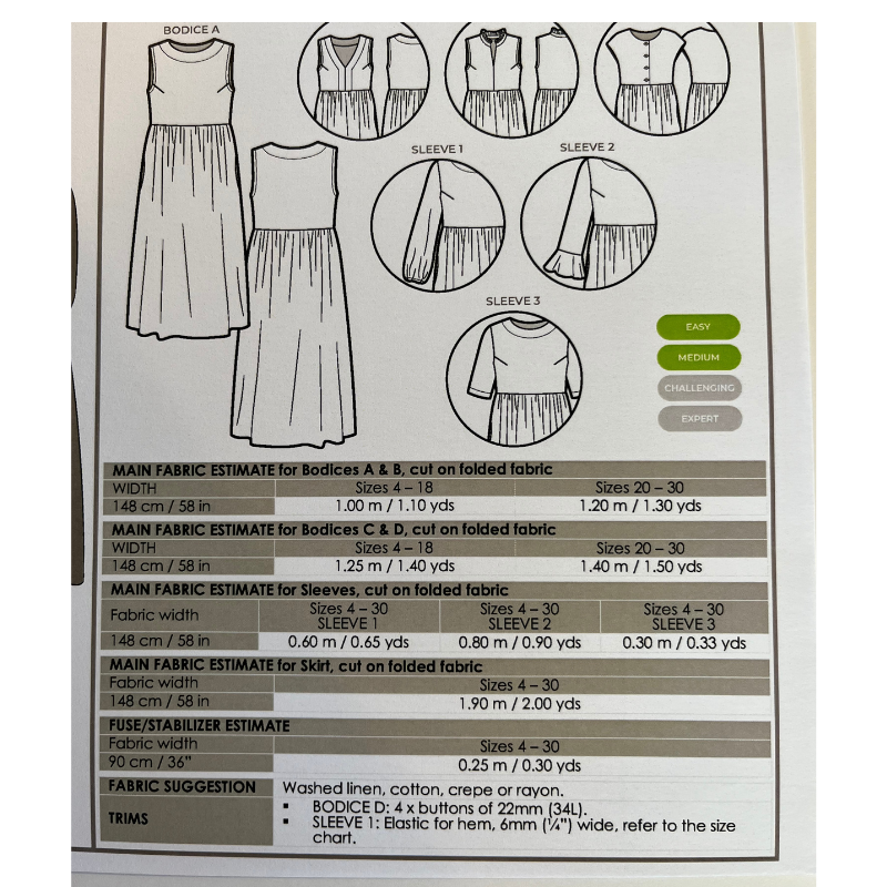 Style Arc Montana Midi Dress Extension Pack